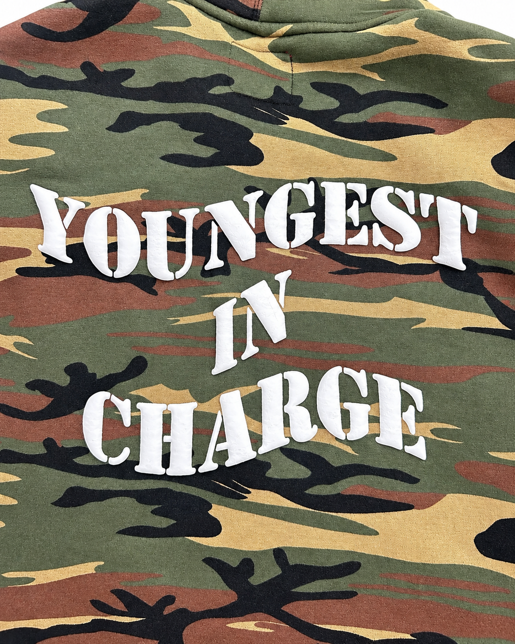 CAMO ZIP HOODIE