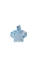 VELOUR ZIP HOODIE