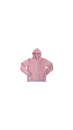 VELOUR ZIP HOODIE