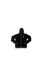 VELOUR ZIP HOODIE