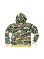 CAMO ZIP HOODIE